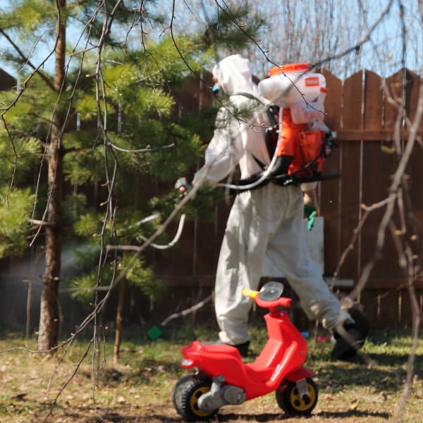 Обработка участка от клещей в Белгороде?